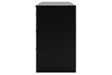 Finch Black Dresser from Ashley - Luna Furniture