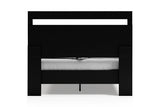 Finch Black Queen Platform Bed from Ashley - Luna Furniture