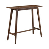 Finnick Walnut Rectangular Bar Table from Coaster - Luna Furniture