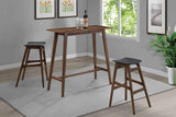 Finnick Walnut Rectangular Bar Table from Coaster - Luna Furniture