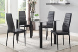 Florian Black Dining Table from Homelegance - Luna Furniture