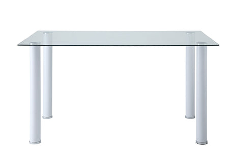 Florian White Dining Table from Homelegance - Luna Furniture