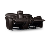 Floyd Brown Power Double Reclining Loveseat from Homelegance - Luna Furniture