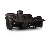 Floyd Brown Power Double Reclining Loveseat from Homelegance - Luna Furniture