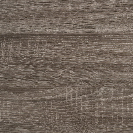 Flynn Weathered Brown Twin over Full Bunk Bed from Coaster - Luna Furniture