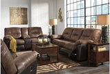 Follett Coffee Recliner from Ashley - Luna Furniture