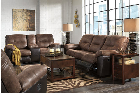 Follett Coffee Recliner from Ashley - Luna Furniture