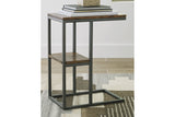 Forestmin Natural/Black Accent Table from Ashley - Luna Furniture