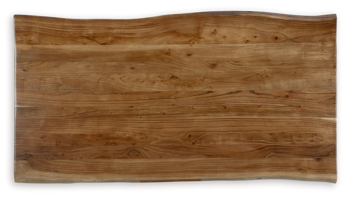 Fortmaine Brown/Black Dining Table from Ashley - Luna Furniture