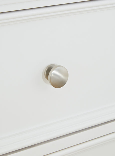 Fortman White Chest of Drawers from Ashley - Luna Furniture