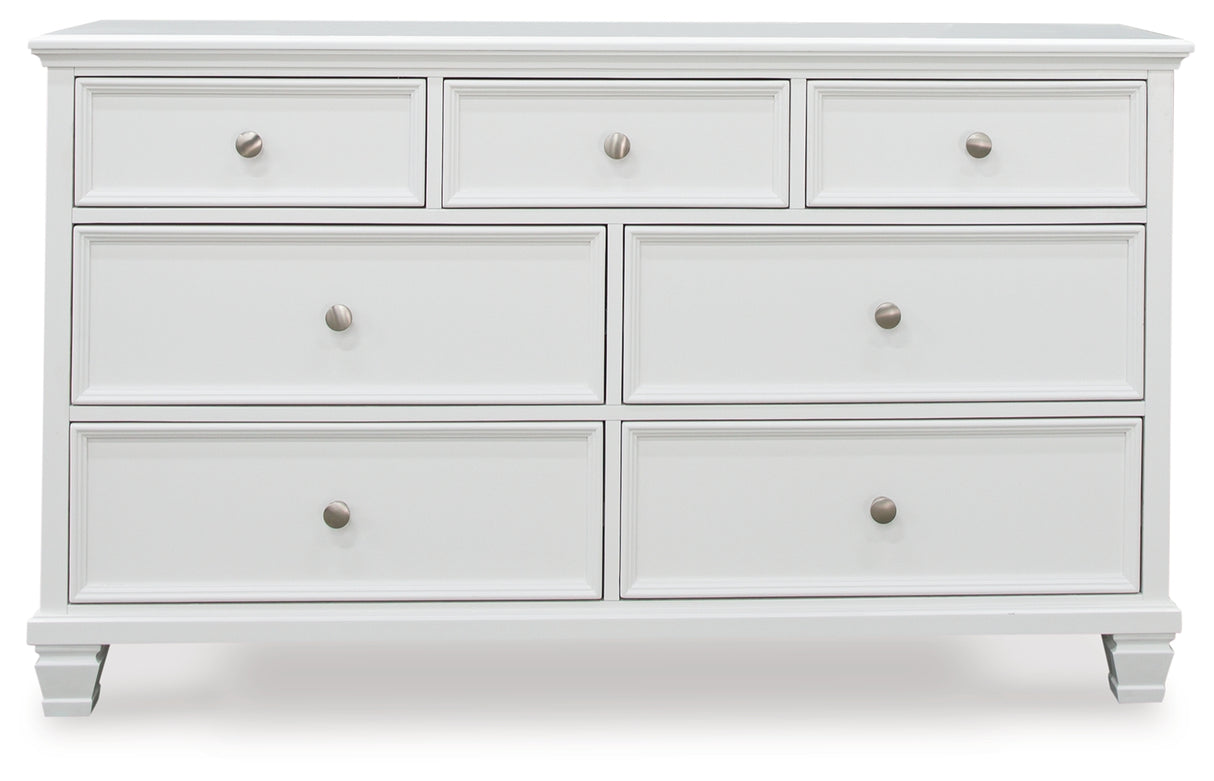 Fortman White Dresser from Ashley - Luna Furniture