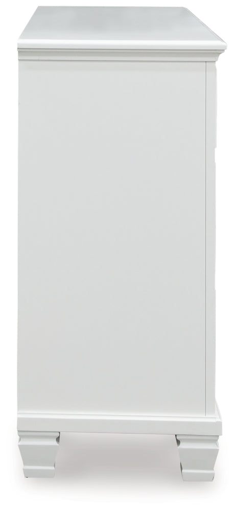 Fortman White Dresser from Ashley - Luna Furniture
