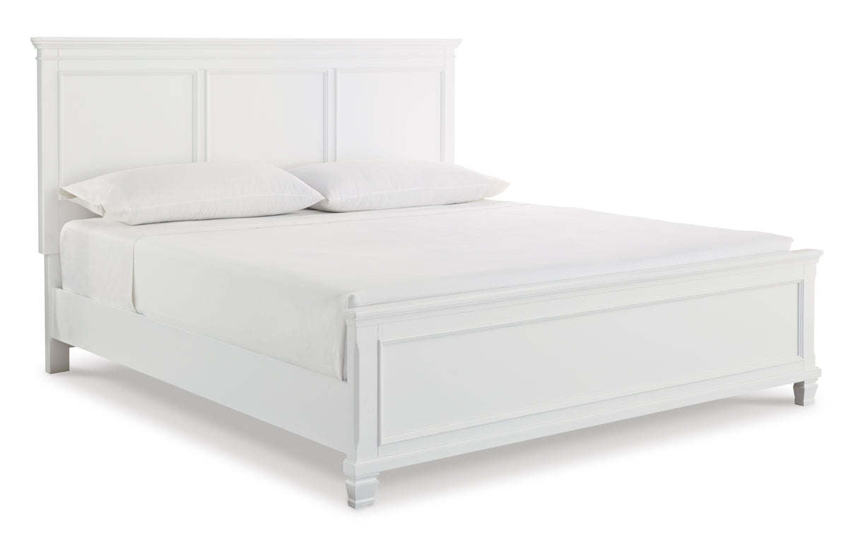Fortman White Panel Bedroom Set from Ashley - Luna Furniture
