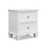 Fortman White Panel Bedroom Set from Ashley - Luna Furniture