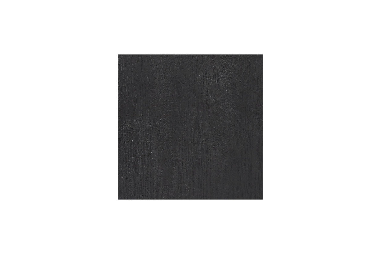Foyland Black/Brown 83" TV Stand with Electric Fireplace from Ashley Furniture - Luna Furniture