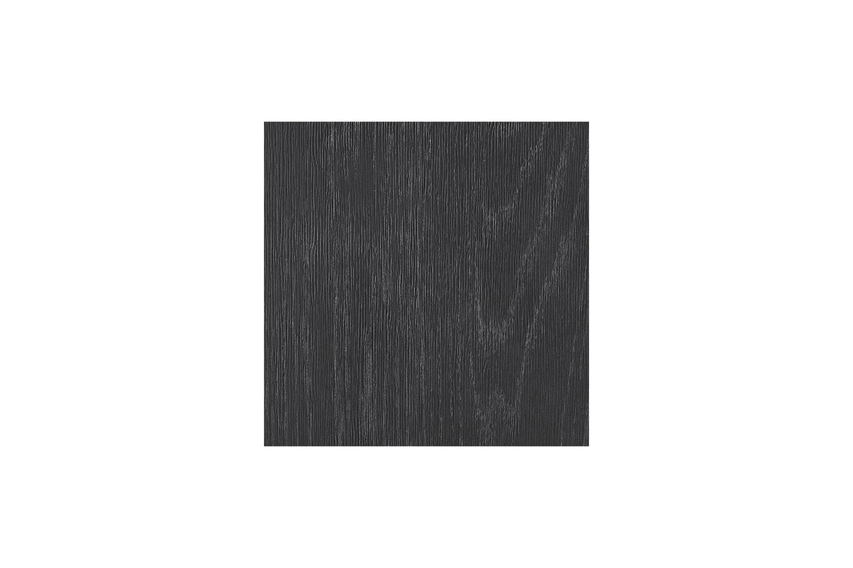 Foyland Black/Brown King Storage Platform Bed from Ashley - Luna Furniture