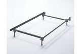 Frames and Rails Metallic Twin/Full Bolt on Bed Frame from Ashley - Luna Furniture