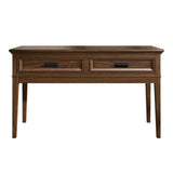 Frazier Park Brown Cherry Wood Sofa Table from Homelegance - Luna Furniture