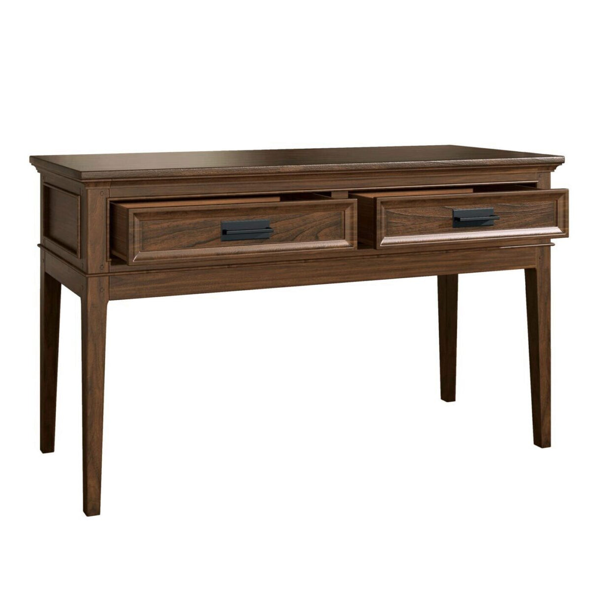 Frazier Park Brown Cherry Wood Sofa Table from Homelegance - Luna Furniture
