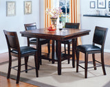 Fulton Espresso Counter Height Dining Set from Crown Mark - Luna Furniture