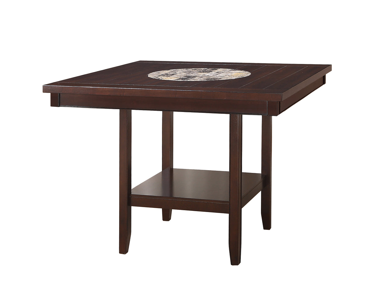 Fulton Espresso Counter Height Dining Set from Crown Mark - Luna Furniture