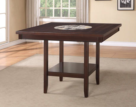 Fulton Espresso Counter Height Dining Set from Crown Mark - Luna Furniture