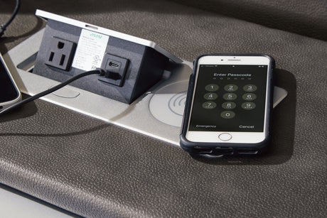 Fyne-Dyme Shadow Power Reclining Sofa from Ashley - Luna Furniture