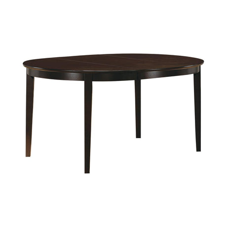 Gabriel Cappuccino Oval Dining Table from Coaster - Luna Furniture