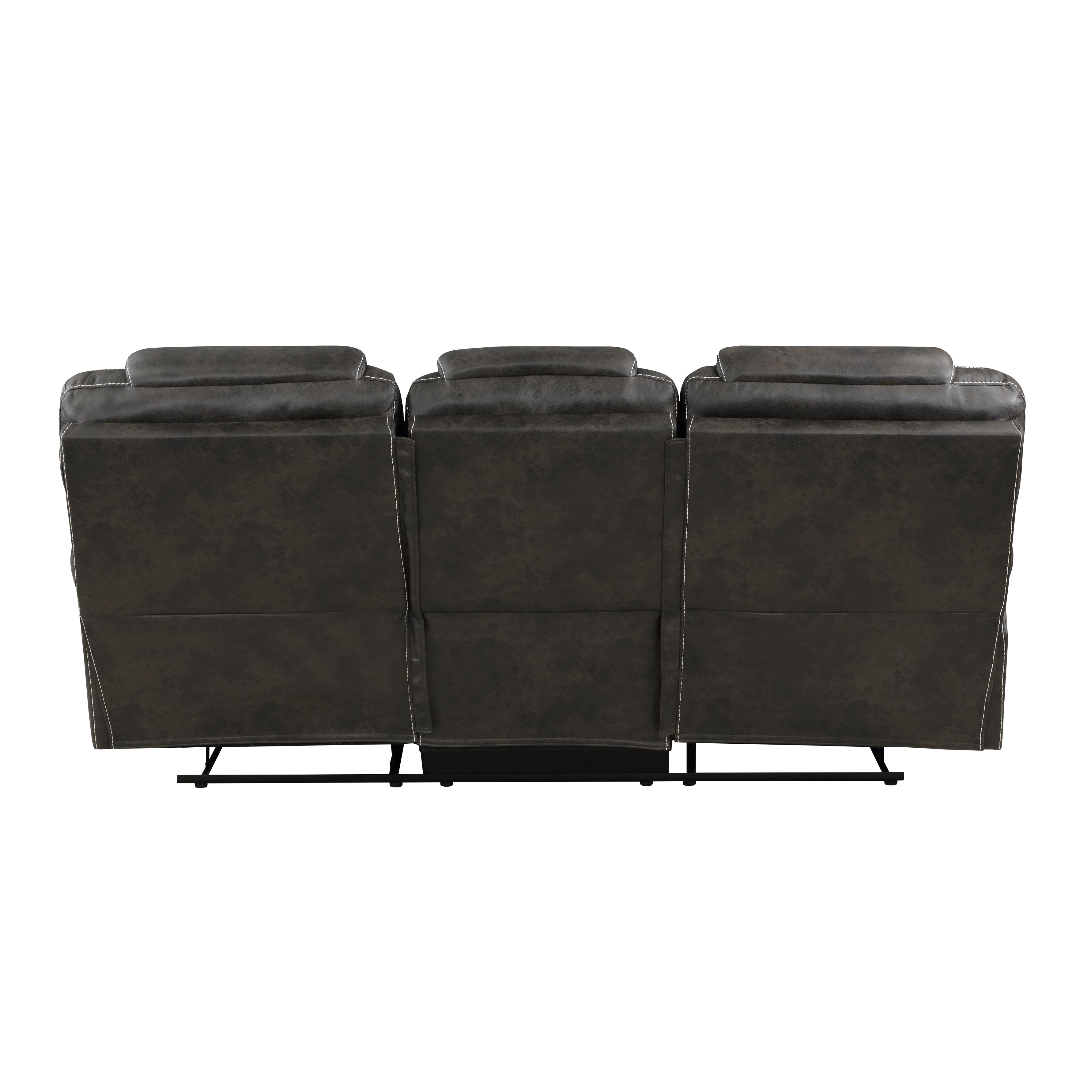 Homelegance Gainesville Chocolate Microfiber Double Reclining