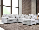 Galatic Oyster RAF Chaise Sectional from Happy Homes - Luna Furniture