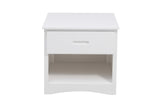Galen White Nightstand from Homelegance - Luna Furniture