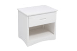 Galen White Nightstand from Homelegance - Luna Furniture