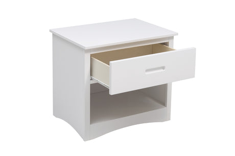 Galen White Nightstand from Homelegance - Luna Furniture
