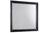 Galinda Black Bedroom Mirror (Mirror Only) from Crown Mark - Luna Furniture