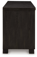 Galliden Black 80" TV Stand from Ashley - Luna Furniture