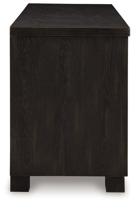 Galliden Black 80" TV Stand from Ashley - Luna Furniture