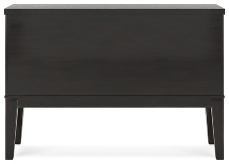 Galliden Black Dining Server from Ashley - Luna Furniture