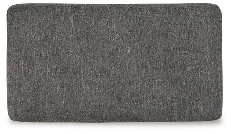 Gardiner Pewter Ottoman from Ashley - Luna Furniture