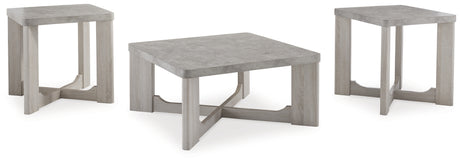 Garnilly Whitewash Table from Ashley - Luna Furniture