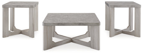 Garnilly Whitewash Table from Ashley - Luna Furniture