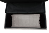 Garrell Brownish Gray Velvet Lift Top Storage Bench with Pull-out Bed from Homelegance - Luna Furniture