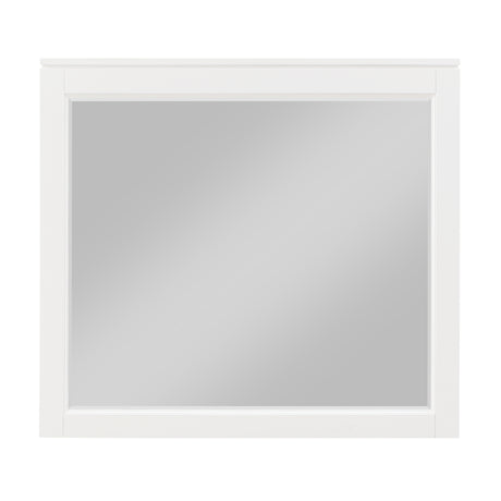 Garretson White Mirror (Mirror Only) from Homelegance - Luna Furniture