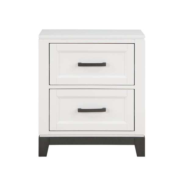 Garretson White Nightstand