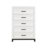 Garretson White Storage Platform Bedroom Set from Homelegance - Luna Furniture