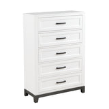 Garretson White Storage Platform Bedroom Set from Homelegance - Luna Furniture