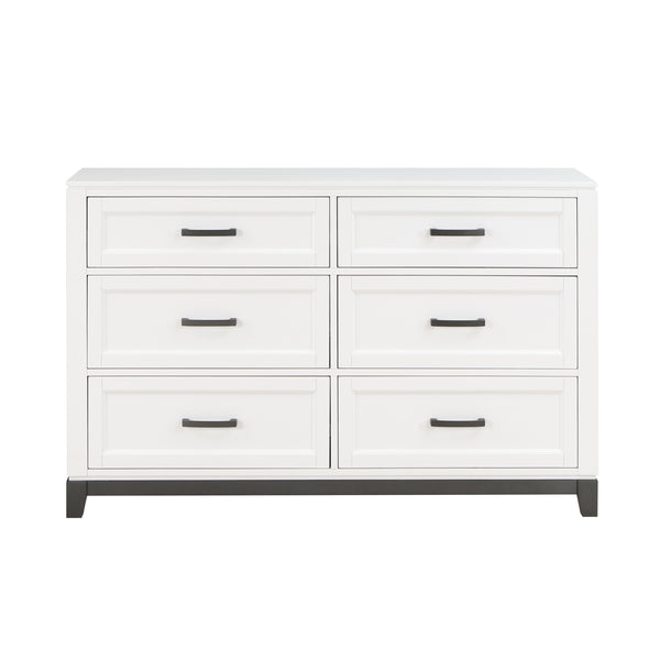 Garretson White Dresser