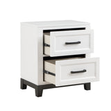 Garretson White Storage Platform Bedroom Set from Homelegance - Luna Furniture