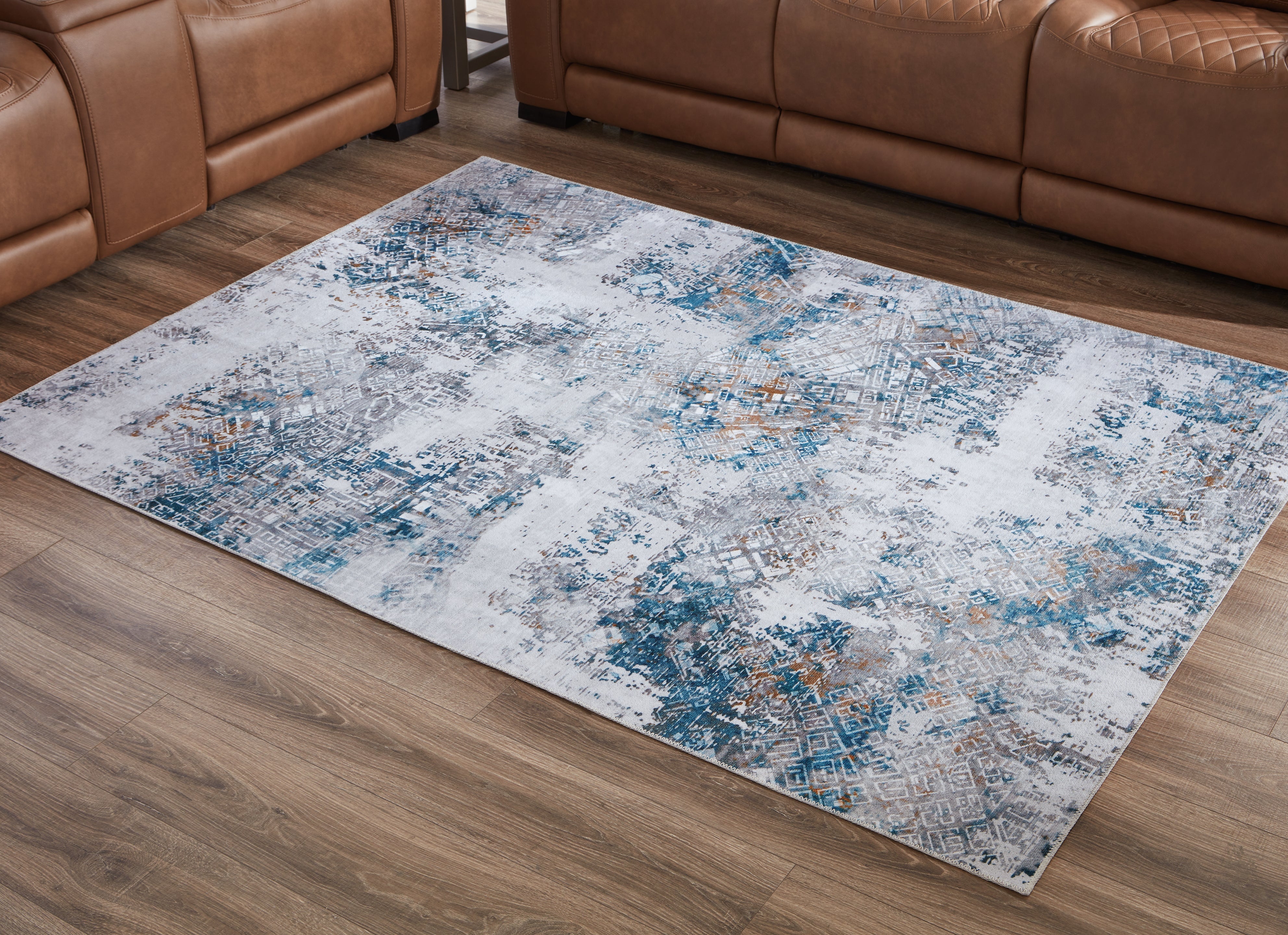 Garyard Multi 5' x 7' Rug - Luna Furniture