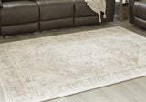 Gatwell Ivory/Gray/Tan 5' x 7' Rug from Ashley - Luna Furniture