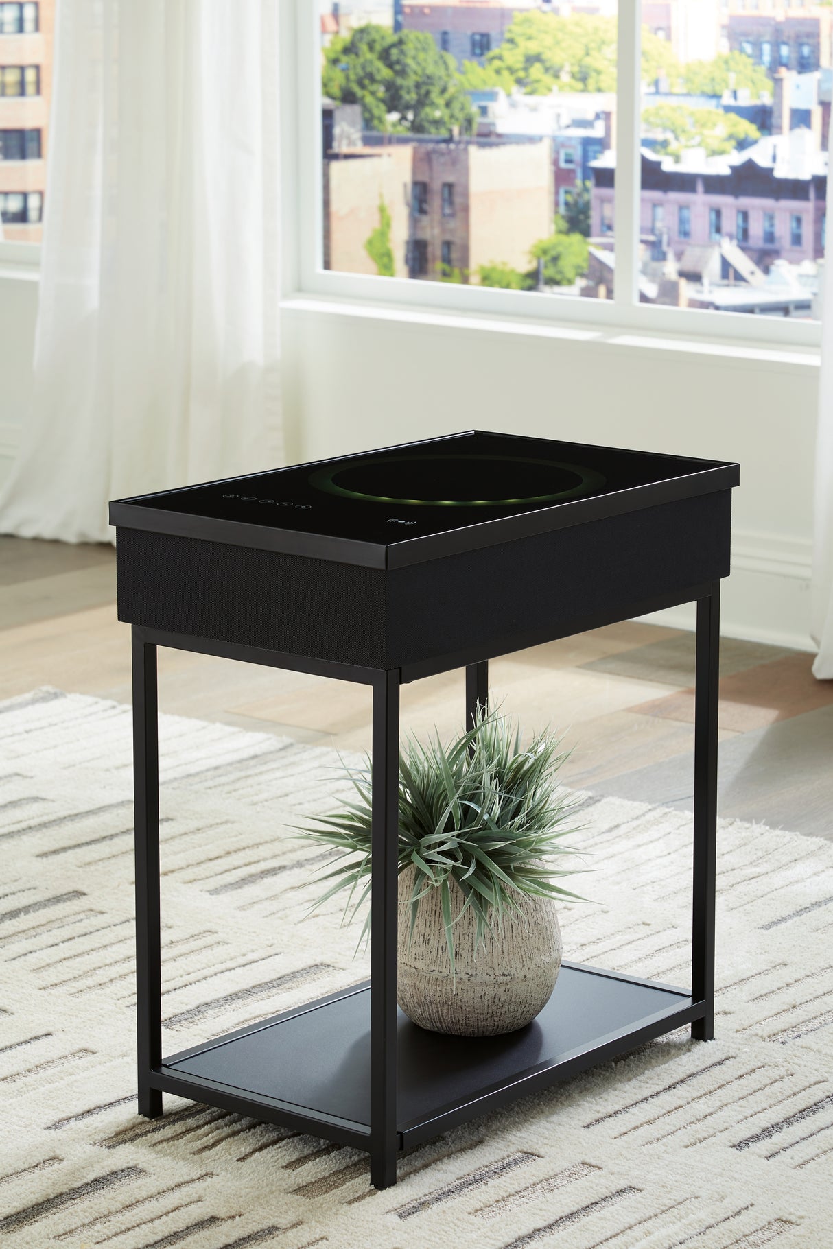 Gemmet Black Accent Table from Ashley - Luna Furniture